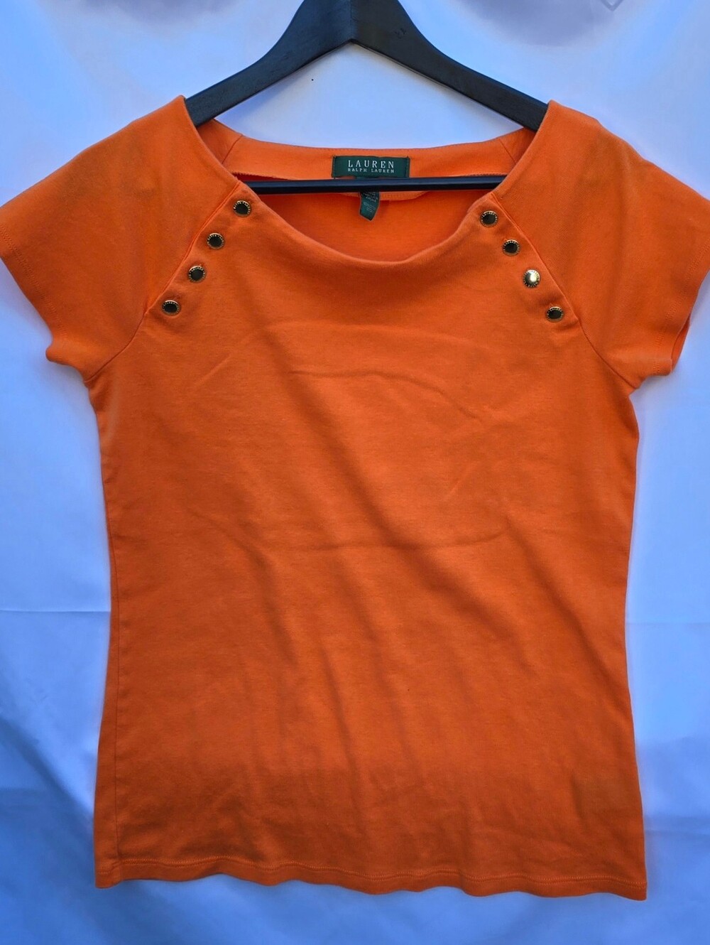 Lauren Ralph Lauren Toucan Orange Top